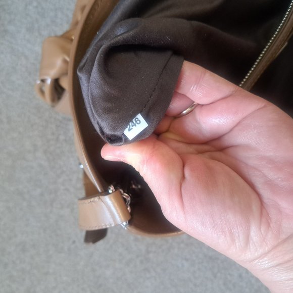 MIU MIU Rasin Chain Handles Handbag from Sauvage Bag Collection - Picture 7 of 9